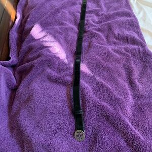 Tory Burch Black Patent Leather Belt sz S